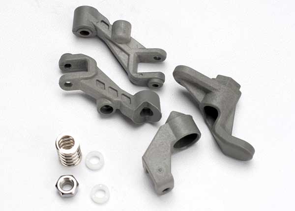 5543 Steering bellcranks/ servo saver/ servo saver spring/ steering support/ 4x7x2.5 PB (4)/ 5x0.8mm NL (1)