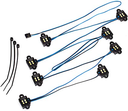 8026X Kit d'éclairage à LED Traxxas, TRX-4 (TRA8028 requis) 