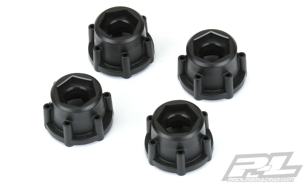 PRO633600 Adaptadores hexagonales de 6x30 a 17 mm para ruedas Pro-Line 6x30 de 2,8" 