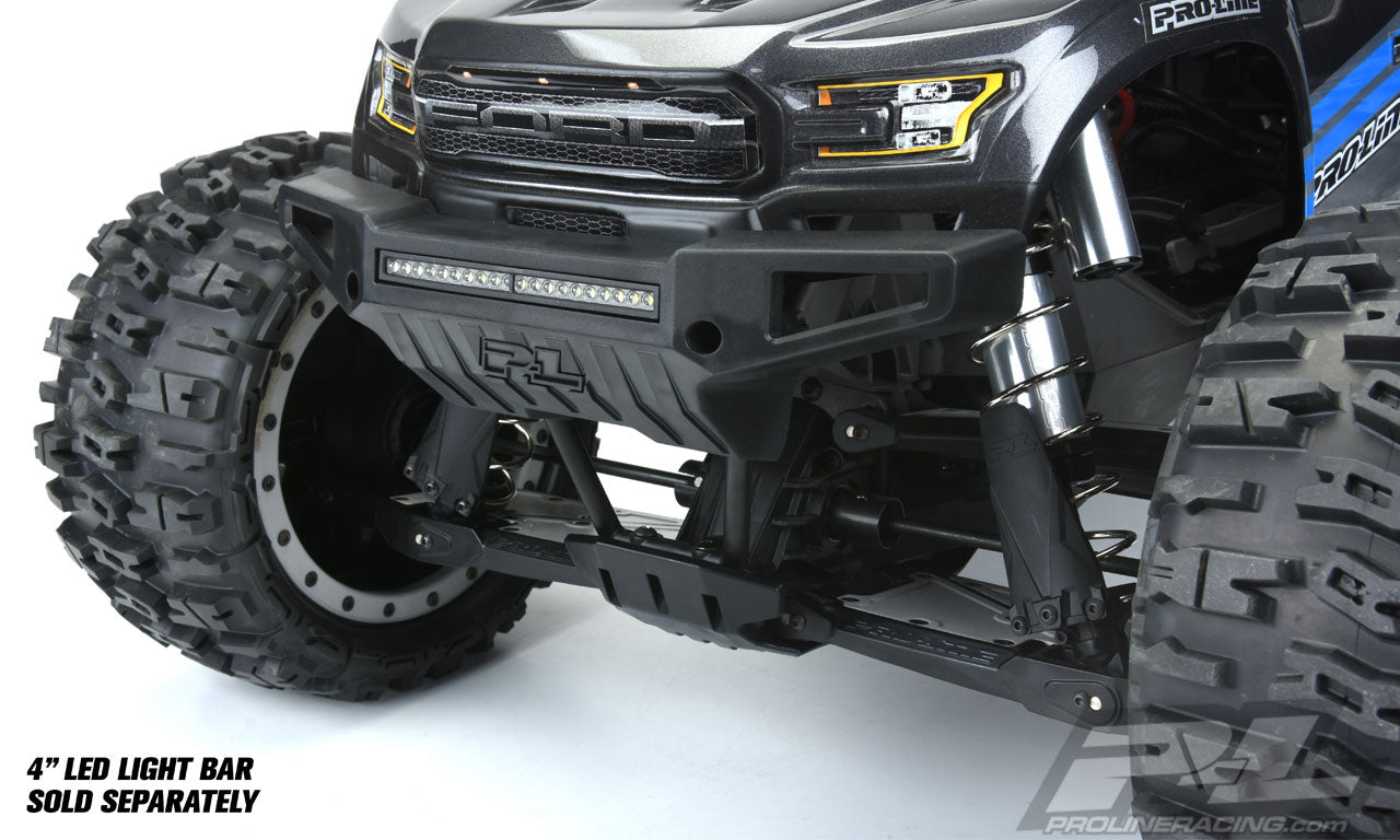 PRO634200 PRO-Armor Front Bumper with 4" LED Light Bar Mount for X-MAXX®