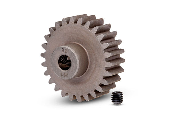 6497 Gear, 26-T pinion (1.0 metric pitch) (fits 5mm shaft)/ set screw