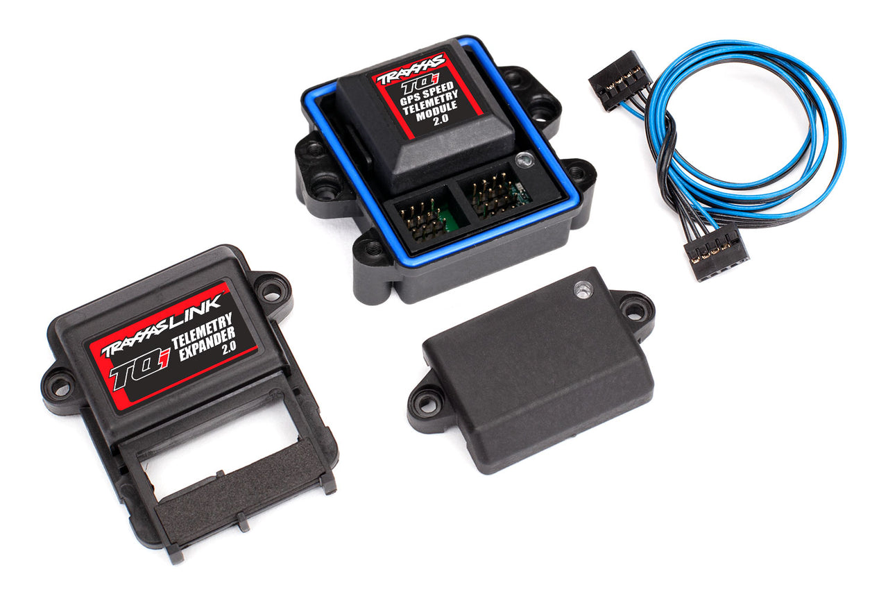 6553X Extension de télémétrie Traxxas 2.0 et module GPS 2.0 pour radio TQi