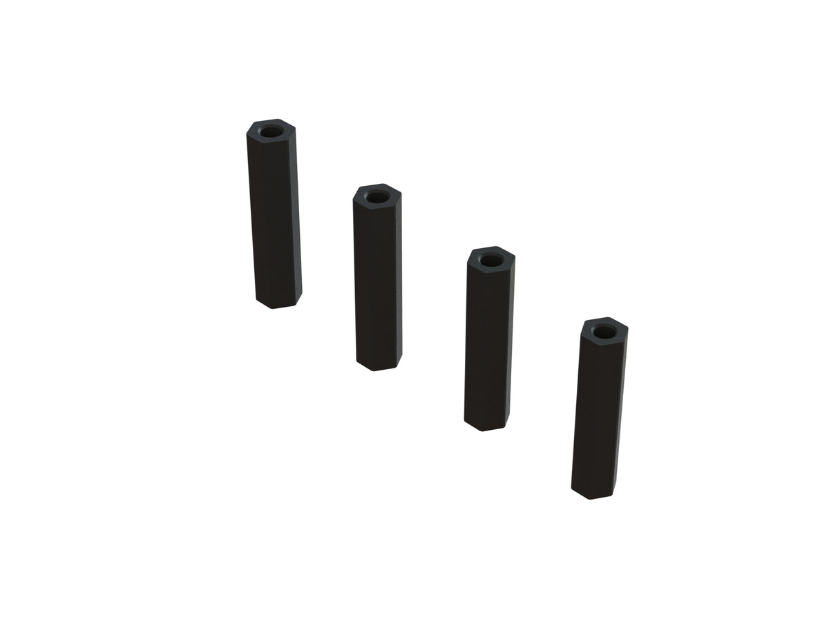 ARA320651 ALUMINUM SERVO MOUNT POSTS (4PCS)