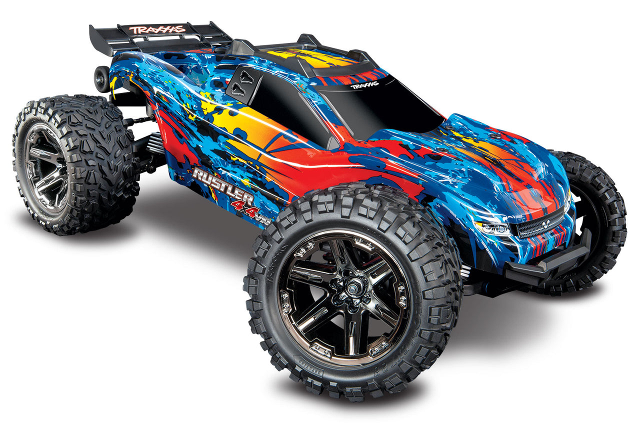 67076-4 Traxxas Rustler VXL Brushless 1/10 RTR 4x4 Red