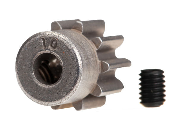 6746 Gear, 10-T pinion (32-p) (steel)/ set screw