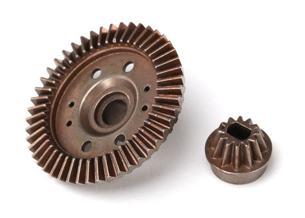 6779 Traxxas Ring gear, differential/ pinion gear, differential (12/47 ratio) (rear)