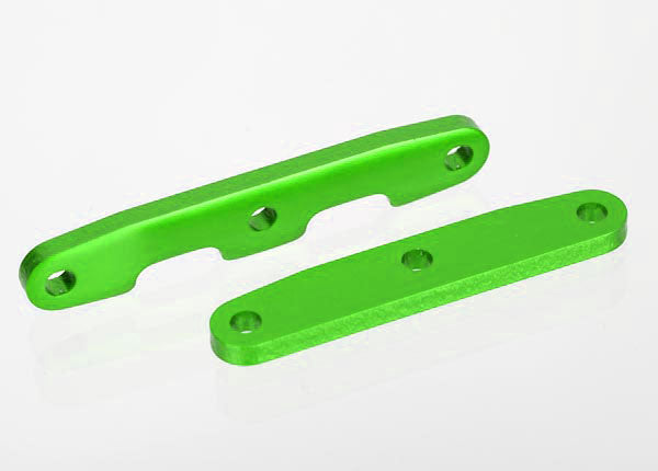 6823G Traxxas Aluminum Bulkhead Front & Rear Tie Bar Set (Green)