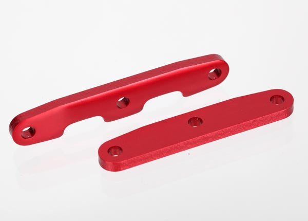 6823R Traxxas Aluminum Bulkhead Front & Rear Tie Bar Set (Red)