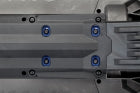 7759 Arandelas, soporte del motor, aluminio (anodizado en azul) (4)/BCS de 4x18 mm (4)