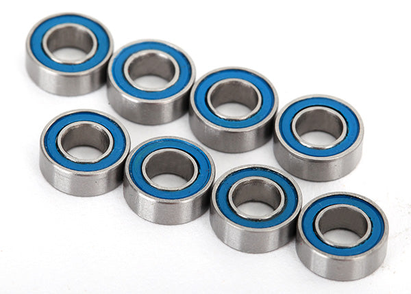7019R Ball bearings, blue rubber sealed (4x8x3mm) (8)