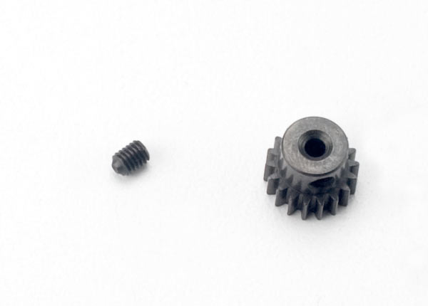 7041 Gear, 18-T pinion (48-pitch, 2.3mm shaft)/ set screw