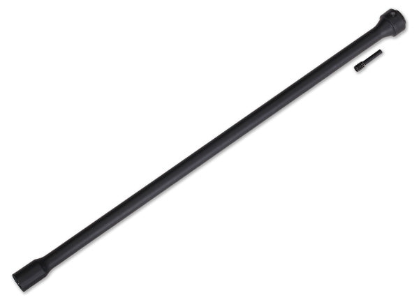 7455 Driveshaft, center, plastic (black)/ screw pin