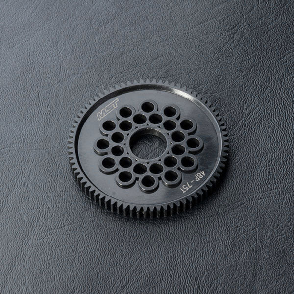 148075BK MST 48P Spur gear 75T (black)