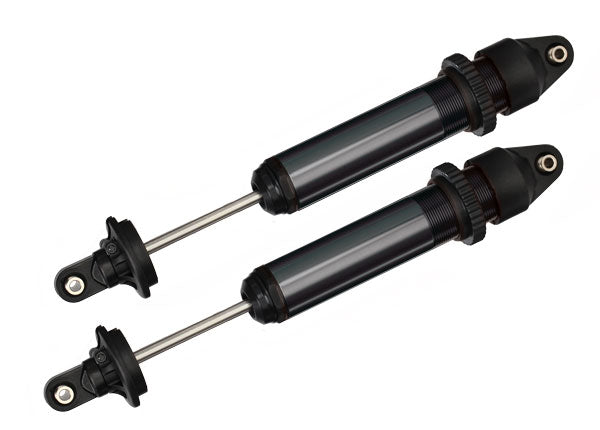 7761A Shocks, GTX, aluminum (black-anodized) (fully assembled w/o springs) (2)