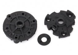 7793x Traxxas Housing, cush drive (front & rear halves)