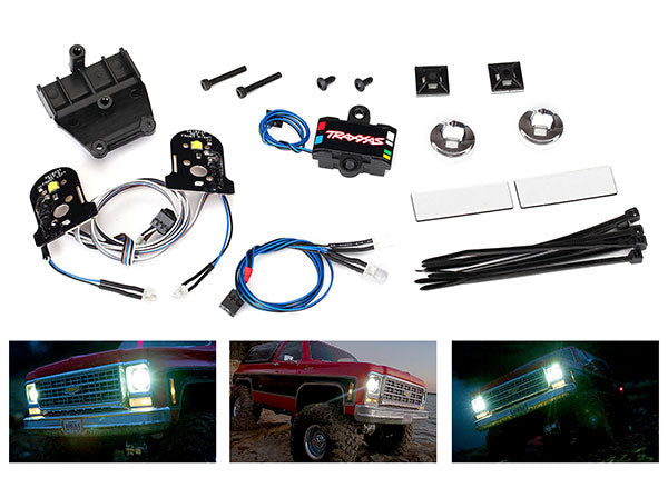8039 Juego de luces LED Traxxas para carrocería 8130 (requiere fuente de alimentación 8028)