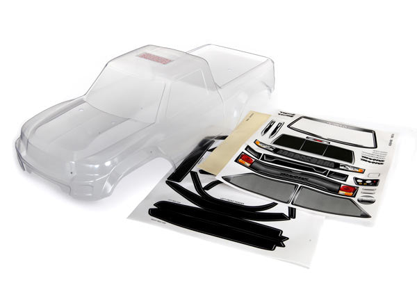 8111 Traxxas Body, TRX-4 Sport (clear, trimmed, requires painting)/ window masks/ decal sheet