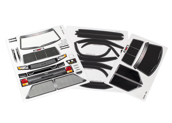 8113 Decal sheet, TRX-4® Sport