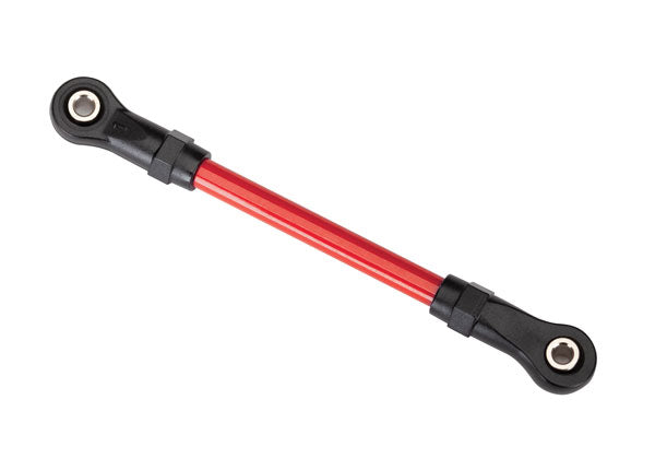 8144R Suspension link, front upper, 5x68mm (1) (red powder coated steel) (assembled with hollow balls) (for use with #8140R TRX-4® Long Arm Lift Kit)