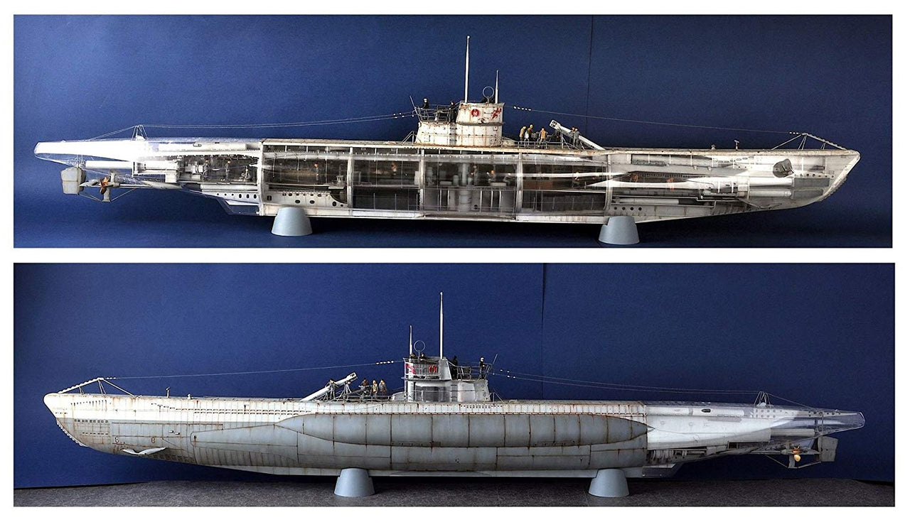 06801 Trumpeter 1/48 DKM U-Boat Type VIIC U-552