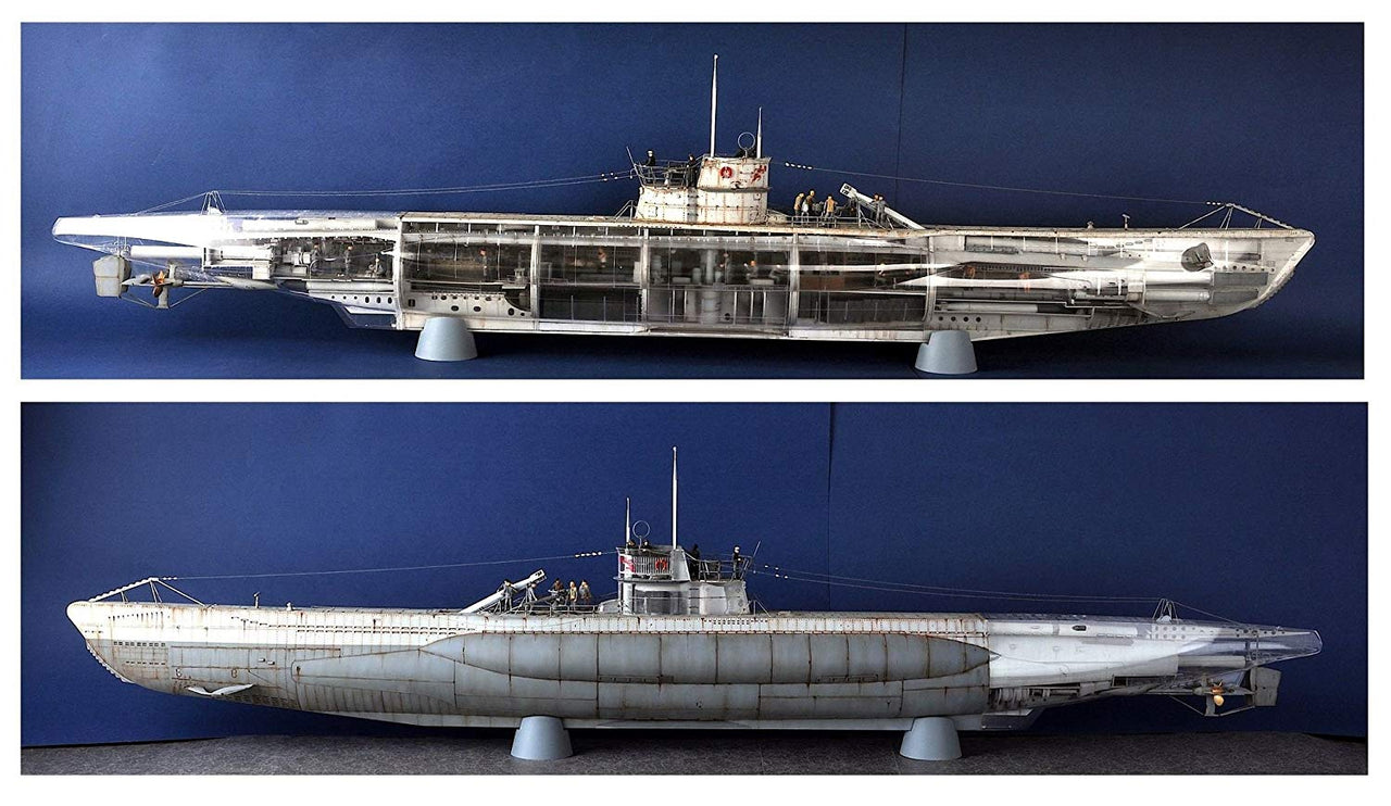 06801 Trumpeter 1/48 DKM Submarino Tipo VIIC U-552