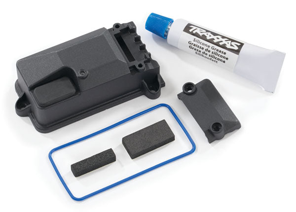 8224X  Receiver box cover (for use only with #8224 receiver box & #2260 BEC)/ foam pads/ seals/ silicone grease