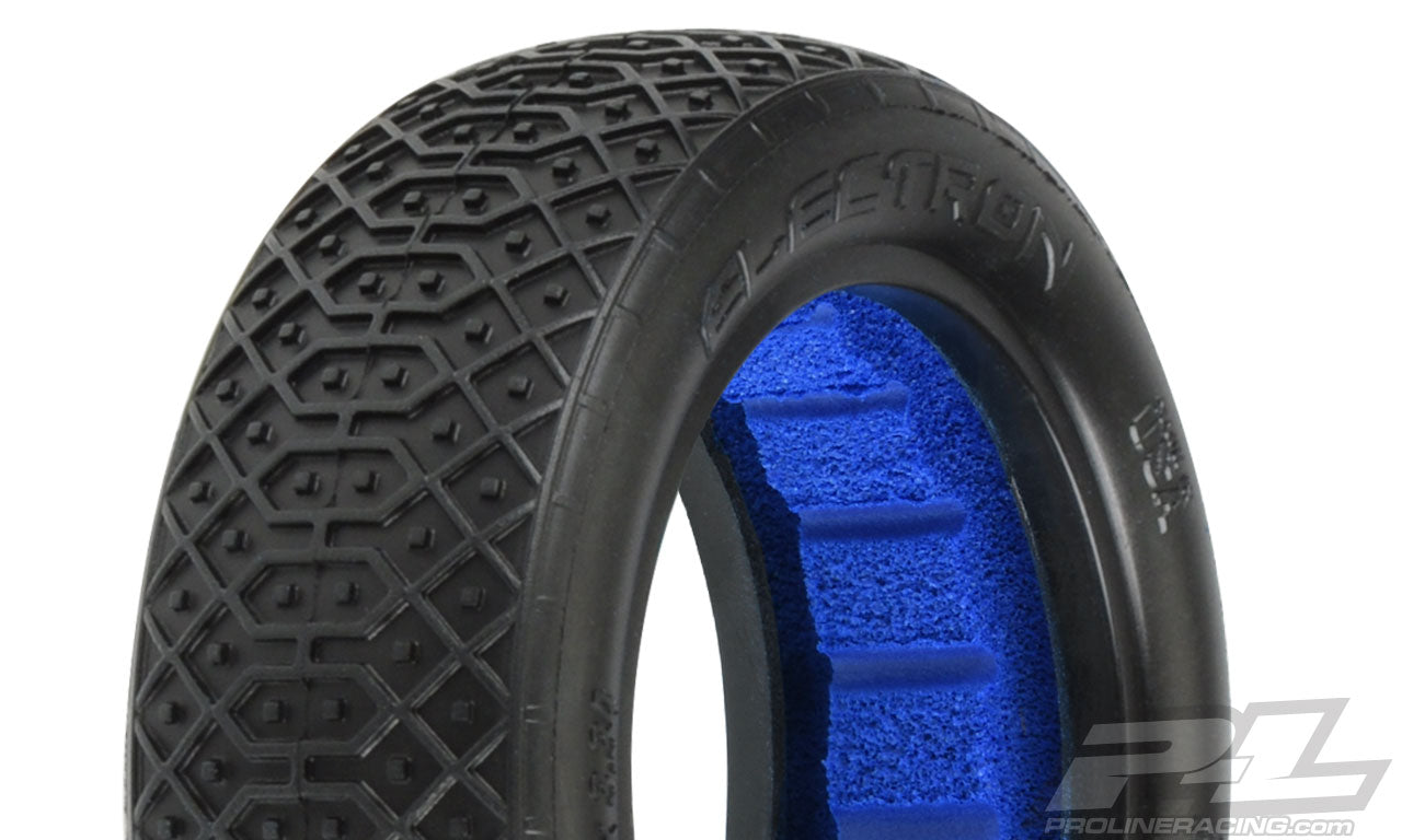 PRO8239 Electron 2.2" 2WD Off-Road Buggy Front Tires for 2.2" 1:10 2WD Front Buggy Wheels, Includes Closed Cell Foam