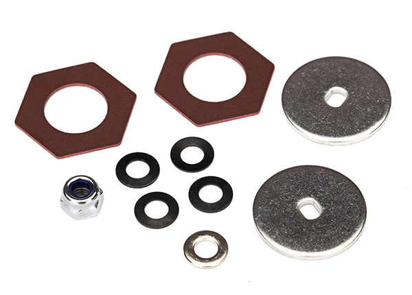 8254 Kit de reconstrucción, embrague antirrebote (disco de acero (2)/inserto de fricción (2)/4,0 mm NL (1)/arandelas de resorte (4), arandela de metal (1))
