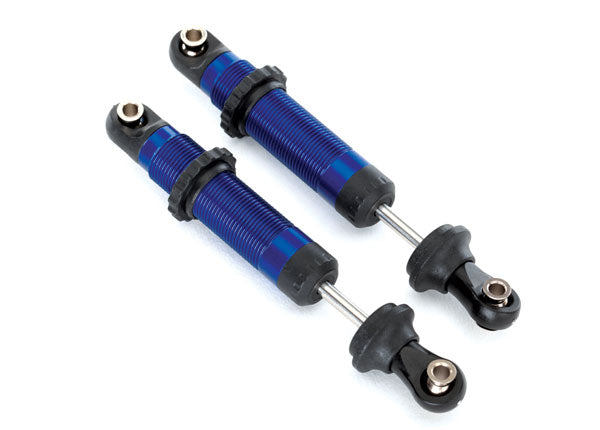 8260A Shocks, GTS, aluminum (blue-anodized) (assembled with spring retainers) (2)