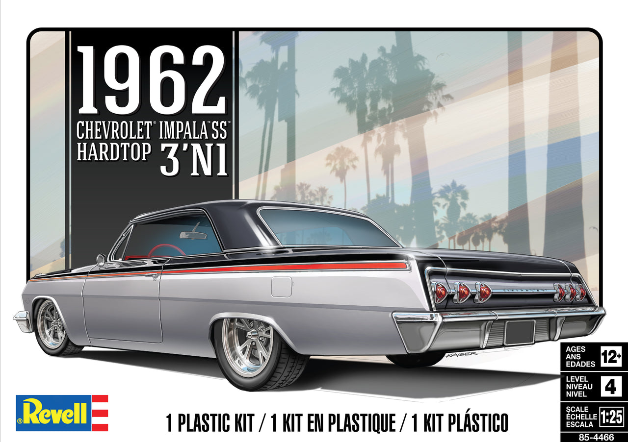 REV4466 '62 CHEVY IMPALA HARDTOP 3N1 (1/25)