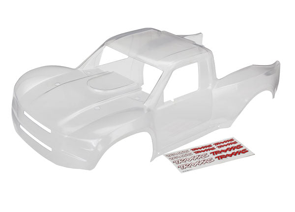 8511 Body, Desert Racer® (clear, trimmed, requires painting)/ decal sheet