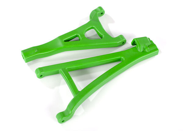 8632G Suspension arms, green, front (left), heavy duty (upper (1)/ lower (1))
