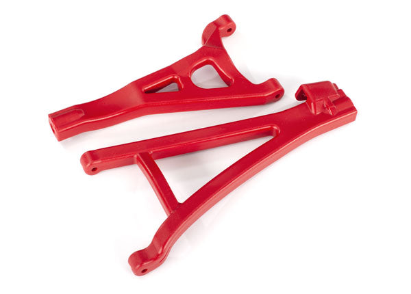 8632R Suspension arms, red, front (left), heavy duty (upper (1)/ lower (1))