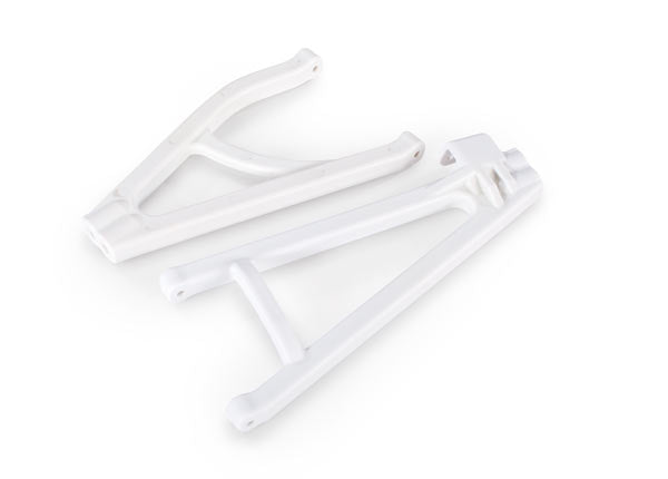 8633A Traxxas Suspension arms, white, rear (right), heavy duty