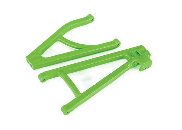 8634G Traxxas Suspension arms, green, rear (left), heavy duty