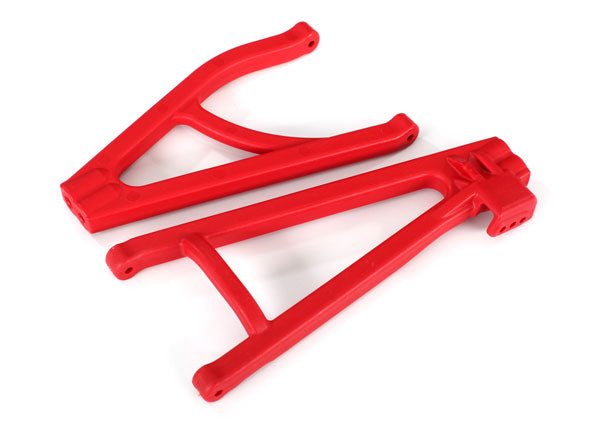 8634R Traxxas Suspension arms, red, rear (left), heavy duty