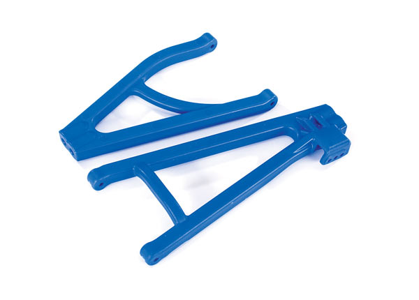 8634X Traxxas Suspension arms, blue, rear (left), heavy duty