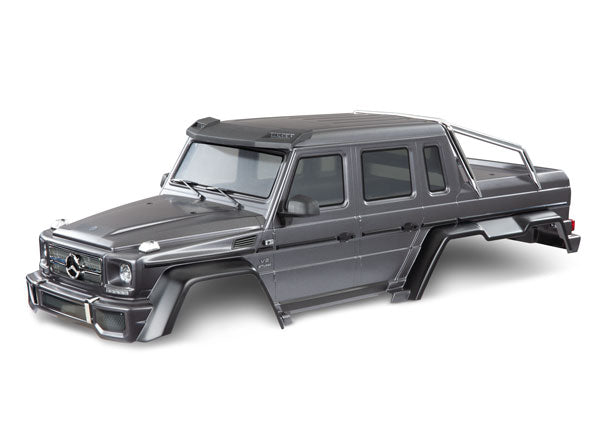 8825X Carrosserie Traxxas, Mercedes-Benz G 63, graphite métallisé mat complet 