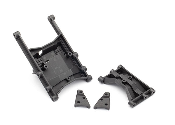 8830 Suspension mount, rear, TRX-6™ (1)/ chassis crossmember, rear (1)/ suspension link mounts (left & right)
