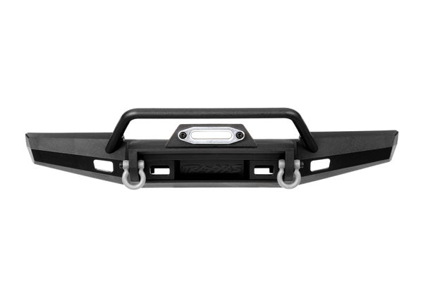 8867 Bumper, front, winch, medium (includes bumper mount, D-Rings, fairlead, hardware) (fits TRX-4® 1979 Bronco and 1979 Blazer with 8855 winch) (217mm wide)