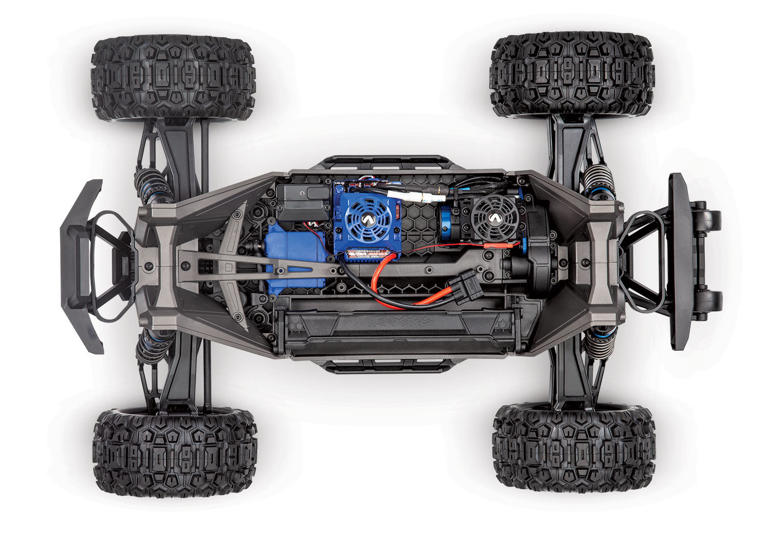 MXXA☺︎ 89086-4 Traxxas Maxx V2 w/ WideMaxx RTR Blue