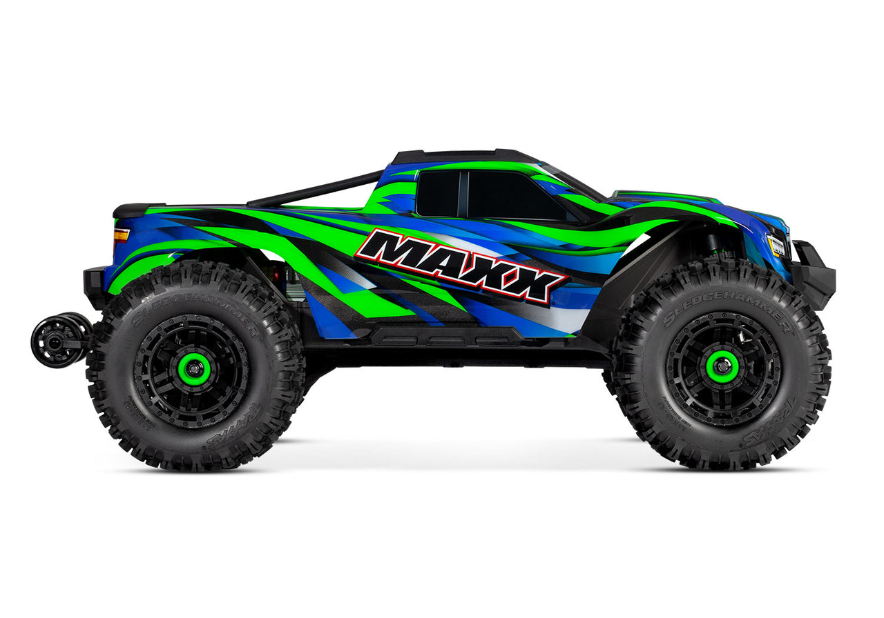 89086-4 Traxxas Maxx V2 avec WideMaxx RTR Vert