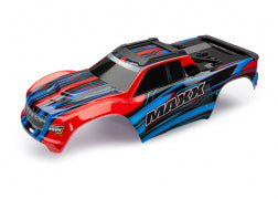8911P Body, Maxx®, red-x (painted)/ decal sheet