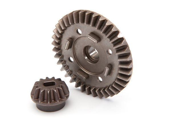 8977 Ring gear, differential/ pinion gear, differential (rear)