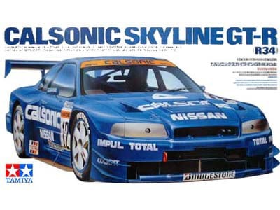 TAM24219 CALSONIC GT-R R-34 (1/24) **RE-LANZAMIENTO**