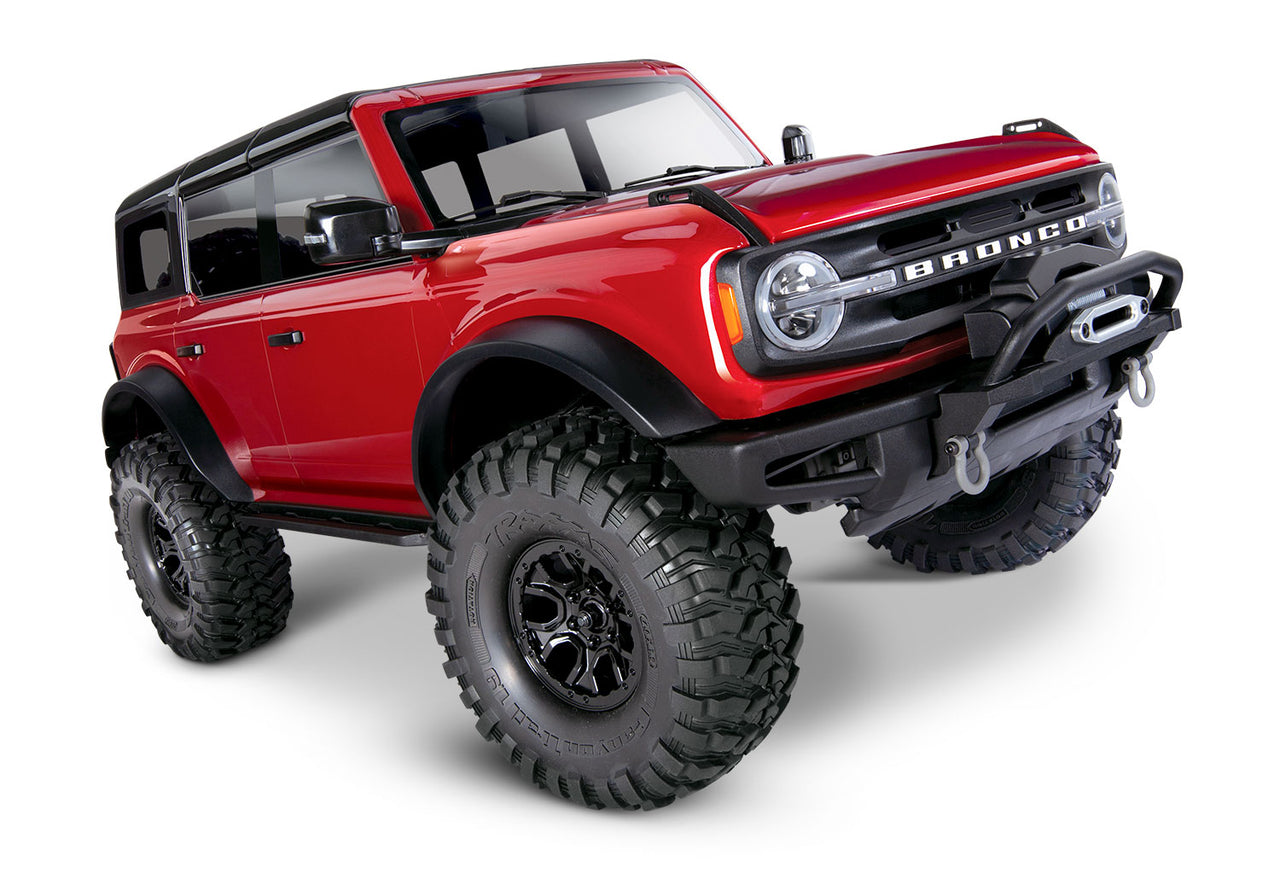 92076-4ROUGE Traxxas TRX4 2021 Ford Bronco RTR ROUGE