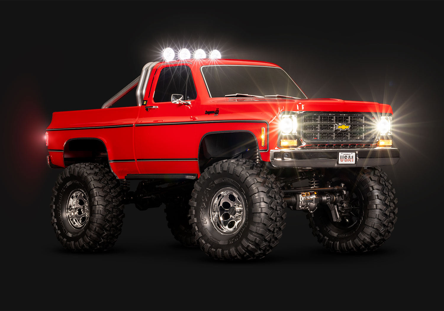 Traxxas TRX-4 Chevrolet K10 RED＆BLACK