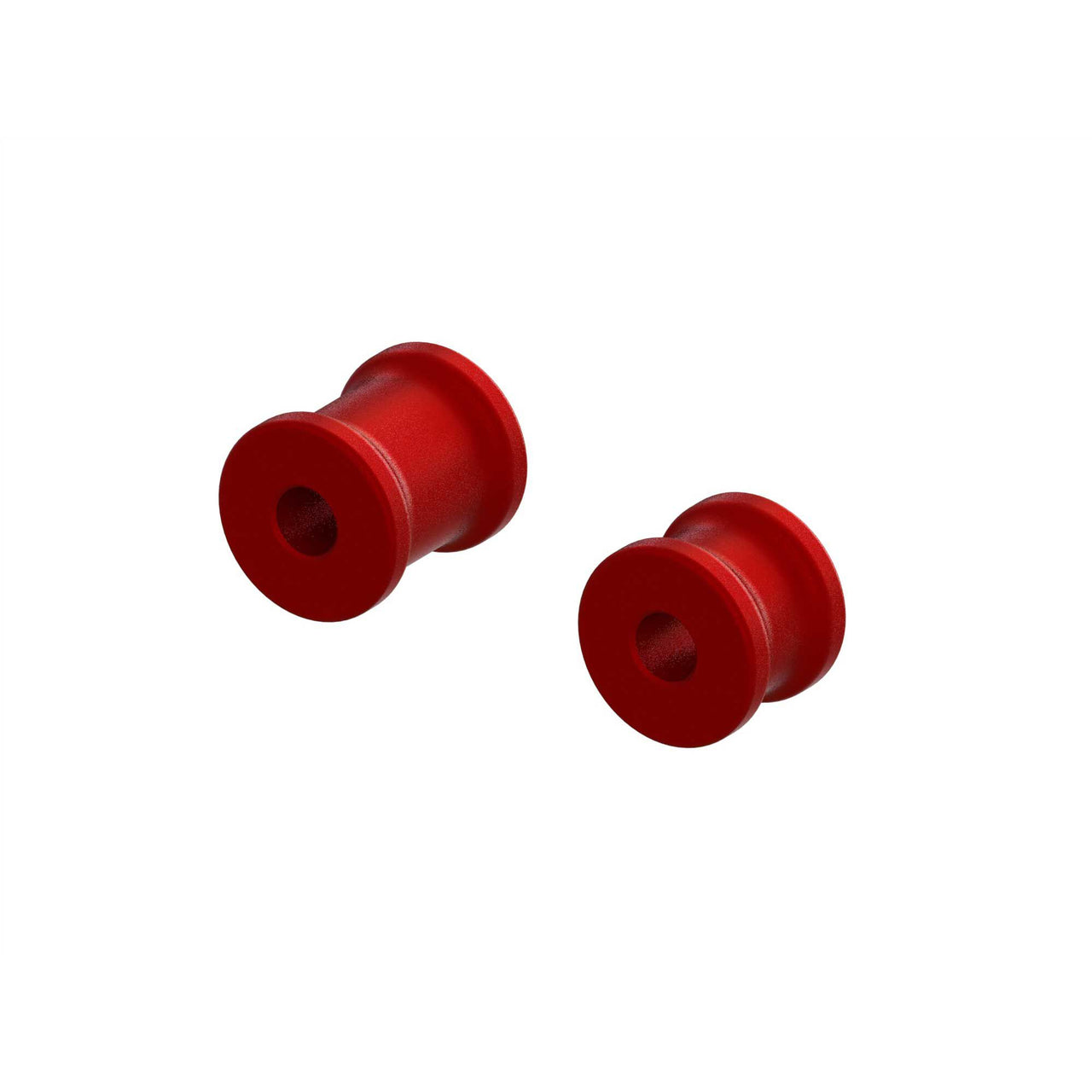 ARA320569 Aluminum Chassis Brace Spacer Set, Red: EXB