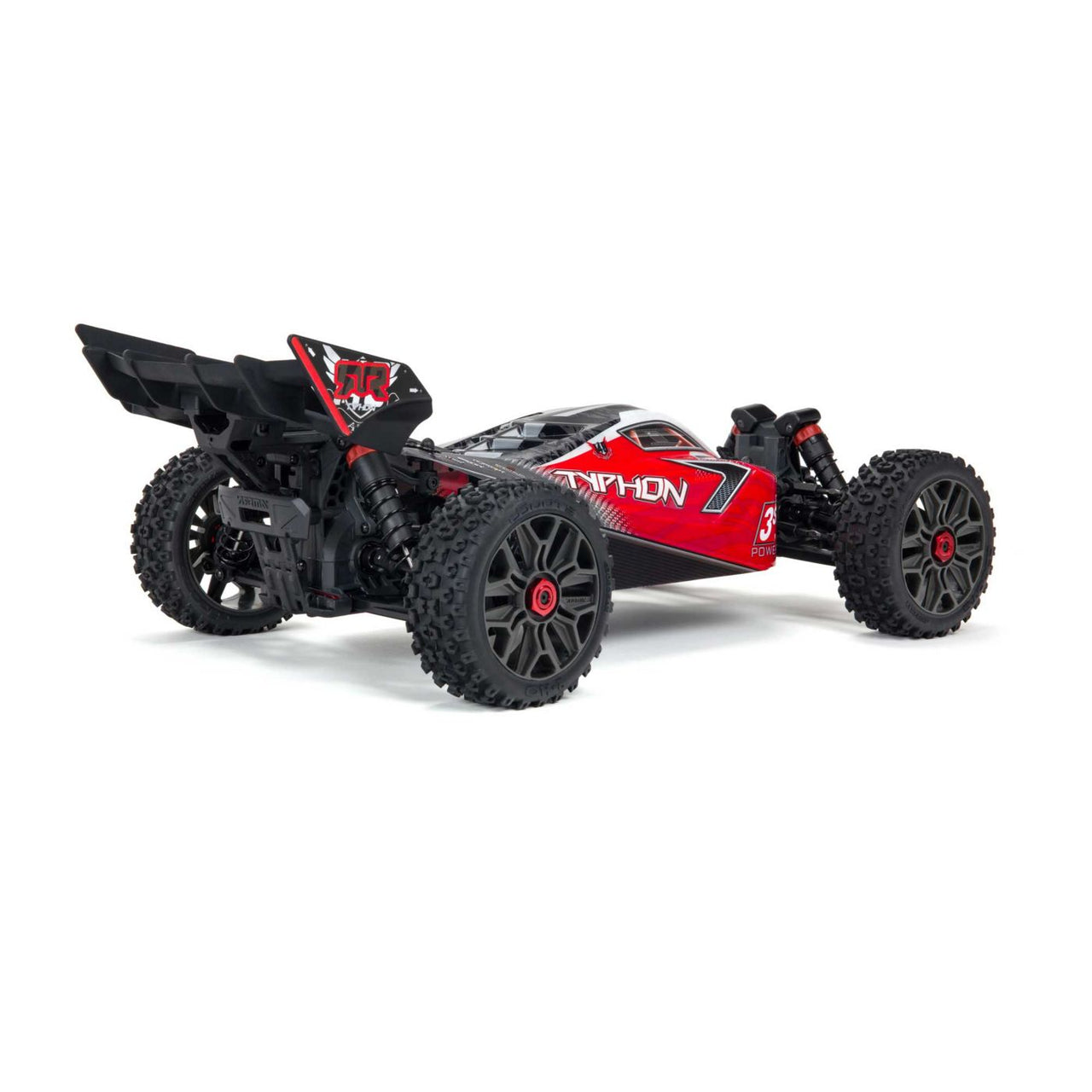 ARA4306V3 Arrma TYPHON 4X4 V3 3S BLX RTR, Red