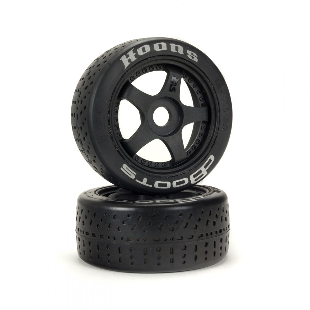 ARA550070 dBoots Hoons Neumáticos plateados con cinturón de 42/100 mm y ruedas de 2,9" y 5 radios (2)